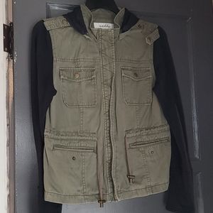 Military Jacket Sweater Combo